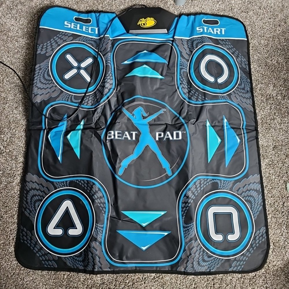 Mad Catz Playstation 2 DDR (Dance Dance Revolution) Dance Mat - UNTESTED